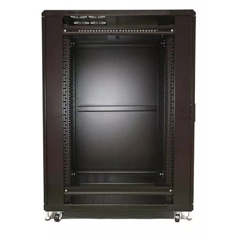 Extralink EX.11366 27U brīvstāvošs skapis 600x800 mm Melns