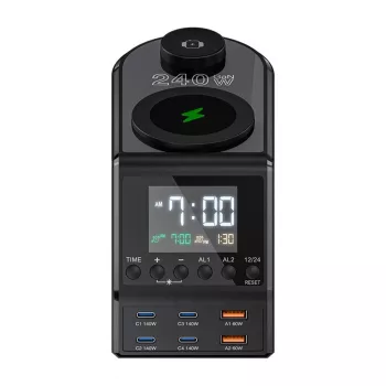 Modinātājs BlitzWolf BW-FW10 ar 2×USB-A un 4×USB-C portiem
