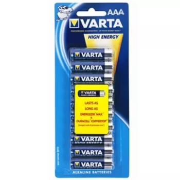 Varta High Energy AAA 10-pack - Einwegbatterie - Alkali - 1,5 V - 10 Stück(e) - AAA