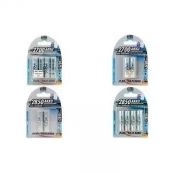 ANSMANN Mignon AA NiMH 2850 mAh baterijas 2 gab. (5035202)
