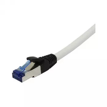 Savienojuma kabelis RJ45, CAT6A 500MHz, 0,25m, Balts, S-STP (S/FTP), PUR (Superflex), āra/industriālais, AWG26, Synergy 21 (S217745)