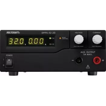 VOLTCRAFT Laboratorijas barošanas bloks, regulējams DPPS-32-20 1 - 32 V/DC 0 - 20 A 640 W USB programmējams, 1 izeja