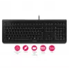 CHERRY KC 1000 tastatūra Home USB Šveices Melna