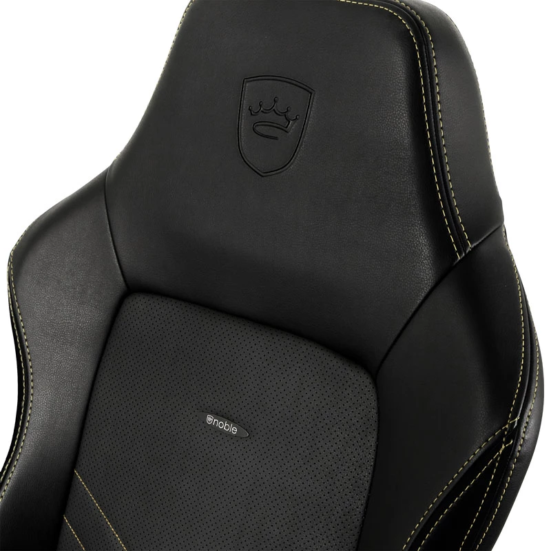 noblechairs HERO spēļu krēsls - Melns/Gold