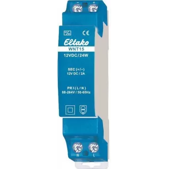 Eltako platā diapazona komutācijas barošanas bloks WNT15-12VDC/24W (20000072)