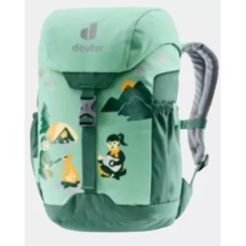 Skolas mugursoma Deuter SchmusebärL Zaļa PES 254x127x330.2mm