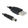 USB barošanas kabelis DeLOCK 82197 1m USB A vīriešu/vīriešu