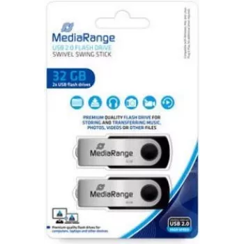 USB zibatmiņa MediaRange 32 GB USB Type-A 2.0 MR911-2 (2 gab.)