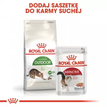 Sausā barība kaķiem Royal Canin Active Life Outdoor 4 kg — Pieaugušiem, Mājputnu gaļa, 30% Olbaltumvielas, 20% Tauki