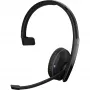 EPOS 1000896 Bluetooth Mono Austiņas Virsgalvas Melnas Trokšņu Slāpēšana
