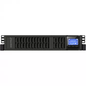 PowerWalker VFI 2000CRM LCD nepārtrauktās barošanas avots (UPS) 2 kVA / 1600 W, 4× IEC C13, 2U statīvā