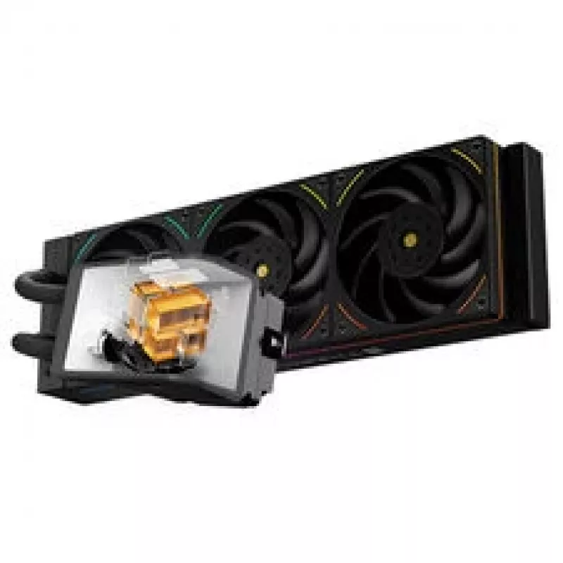 Thermalright Wonder Vision 360 UB ARGB AiO šķidruma dzesēšana, ARGB, 6,67 collu OLED displejs – 360 mm, melna