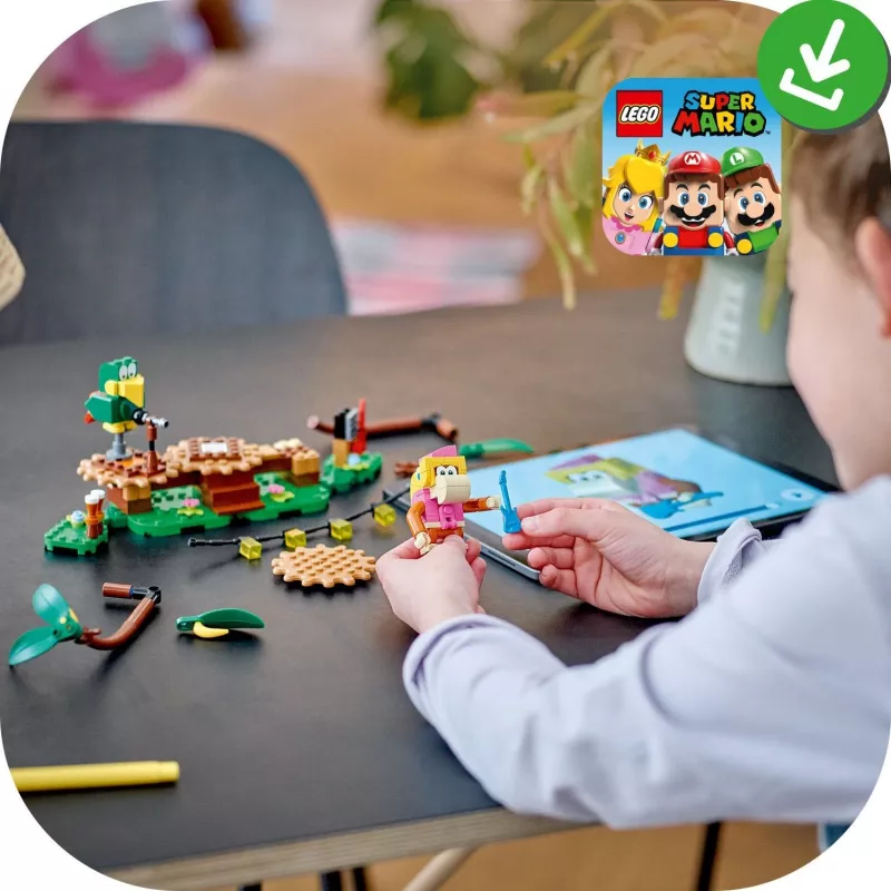 LEGO Super Mario Jungle Jam paplašinājuma komplekts 71421 ar Diksiju Kongu – interaktīvas spēles paplašinājums