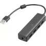 Renkforce RF-6382720 USB-Hubs 4 Port USB-A USB 2.0 480 MBit/s Melns RF-USBH-110 (RF-6382720)