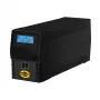 UPS ORVALDI I650 0.6 kVA (360 W) ar LCD displeju un USB, 4x IEC izejas