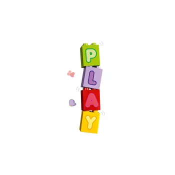 Konstruktors LEGO DUPLO 10421 ABC Kravas Auto, 36 gab., 2 minifigūras, vecumam no 2+ gadiem, izmēri 110×140×70 mm