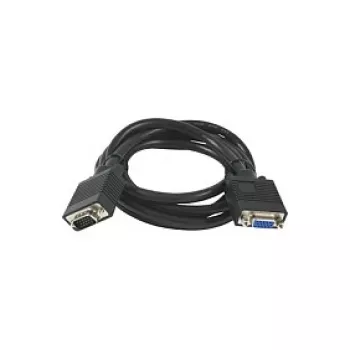 Synergy 21 S215298 - VGA (D-Sub) savienotājs - vīriņš - mātīte - zeltīts - melns