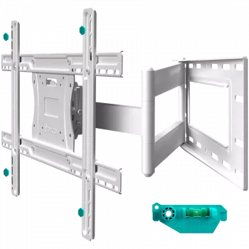 TV sienas stiprinājums ONKRON M7L-W balts 40-75 collām, fiksēts, līdz 68.2 kg