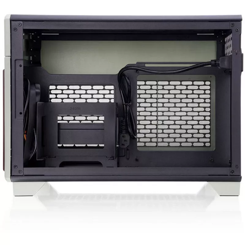 Mini korpuss THERMALTAKE TR100 WS Matcha Green kompakts, mini-ITX/microATX atbalsts