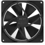 Korpusa ventilators NZXT F140 RGB 14 cm Melns, 500–1800 RPM, Fluid Dynamic Bearing, 4-pin, 18 LED