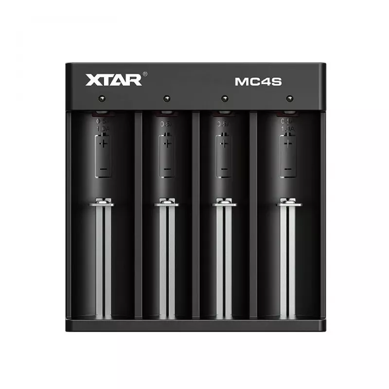 XTAR MC4S lādētājs cilindriskajiem Li-ion 18650 / NiMH akumulatoriem