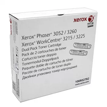 Xerox 106R02782 oriģinālā melnā tonera kasetne 2 gab.