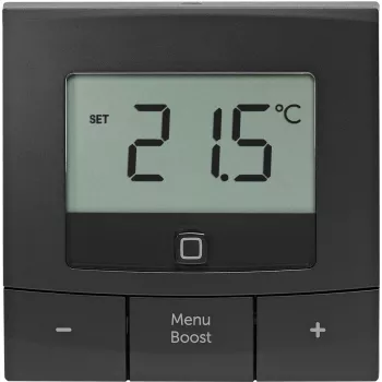 eQ-3 AG Homematic IP HmIP-WTH-B-A sienas termostats, RF, 869,65 MHz, antracīts, IP20, 250 m, LCD