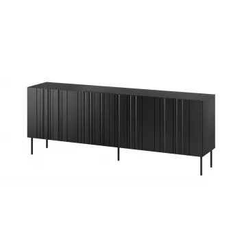 Cama kumode ISLA 200x40x75 matēts melns