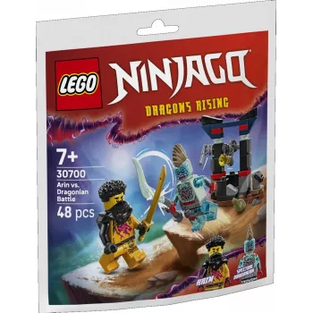 LEGO konstruktors 30700 Arina cīņa ar Pūķa cilvēku polietilēna maisiņš (mini komplekts)