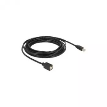 USB pagarinātājkabelis DeLOCK 83429 USB 2.0 5m USB B Melns