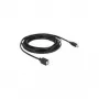 USB pagarinātājkabelis DeLOCK 83429 USB 2.0 5m USB B Melns