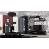 Sānu skapis Cama SOHO S7 120 cm Melns spīdums