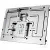 Alphacool Core RX 9070 XT Mercury dzesēšanas bloks caurspīdīgs hroms ar aizmugures plāksni