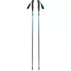 Trekking nūjas Distance Carbon Z, Fitness ierīce Antracīts/Zils, 1 pāris, 105 cm