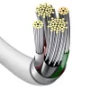 Baseus Superior Series kabelis USB uz Lightning, 2.4A, 0,25m (balts)