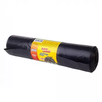 Atkritumu maisi, 350L/5gab., 60 mikr., melni
