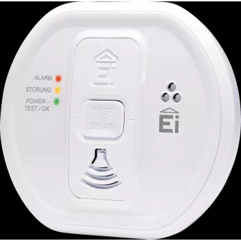 Ei Electronics Ei208iW-3XD - oglekļa monoksīda detektors - elektroķīmiskais - bezvadu - 85 dB