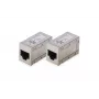 Digitus CAT 6 modulārais savienotājs ekranēts 2 gab. RJ-45 zelta kontakti Sudrabs