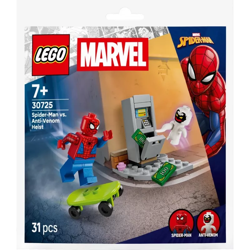 LEGO Super Heroes 30725 Zirnekļcilvēks pret Anti-Venom Laupīšanu