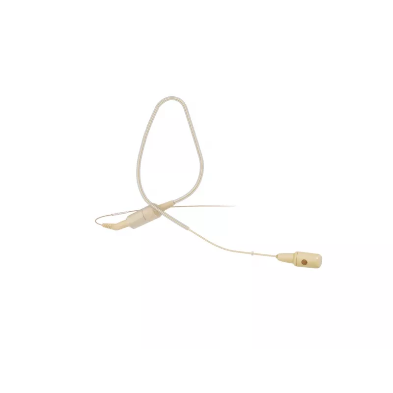 Sennheiser HSP 4-ew-3 mikrofons, kondensatora, uz galvas, vads, 3.5 mm, bēšs, 1.6 m, 40–20000 Hz