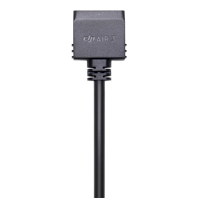 Strāvas kabelis DJI kamerām un akumulatoriem CP.DY.00000045.02, 0,4 m, saderīgs ar Mavic 3, Air 3, Power 500/1000, melns/oranžs