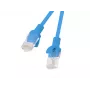 Tīkla kabelis LANBERG RJ-45 Cat5e PCU5-10CC-0050-B, 0,5 m, U/UTP, CCA, zils