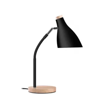 Galda lampa TRACER TRAOSW47237 Scandi Black LED ar regulējamu spilgtumu un regulējamu roku