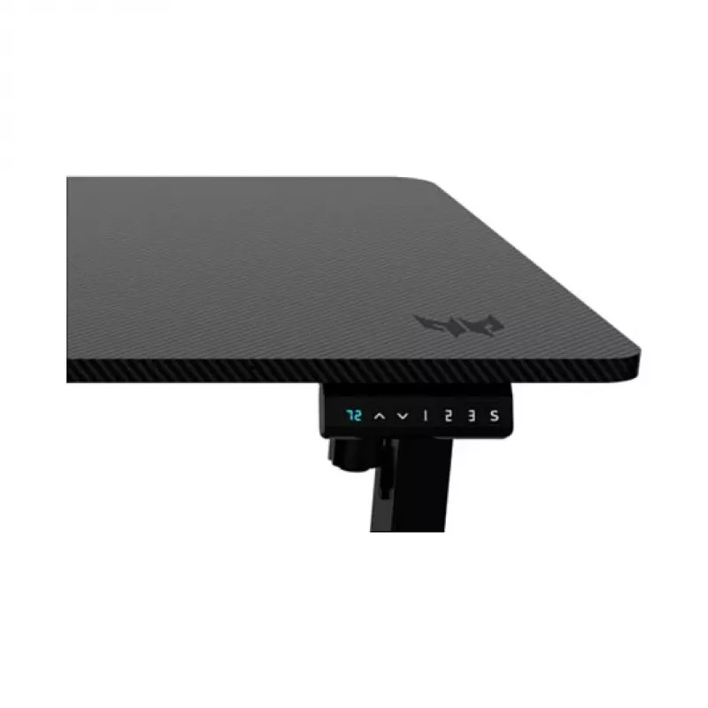 Spēļu galds Acer Predator NEXUS Melns – taisns galds, koka virsma 1500×680 mm, dzelzs rāmis, AC barošana