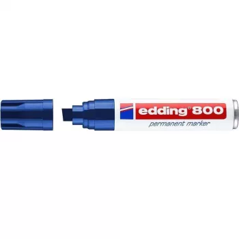 Pastāvīgais marķieris Edding 800 ar konisku uzgali, zils