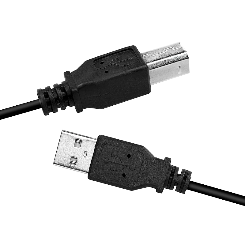 USB kabelis LogiLink CU0009B 5m USB A uz USB B Melns