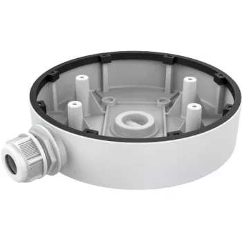 Savienojuma kārba LEVELONE CAS-7360 kupola kamerai FCS-3096v2, balta, 120×120×37.2 mm