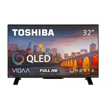 Toshiba 32QV2F63DG QLED televizors 32 collas Full HD Smart TV