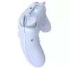 Subsonic PS5 bezvadu LED spēļu kontrolieris balts D-pad Home Options Share