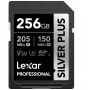 Atmiņas karte Lexar 256GB UHS-I SDXC SilverP